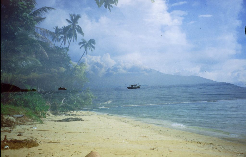 malaysia doppelbelichtung strand1997