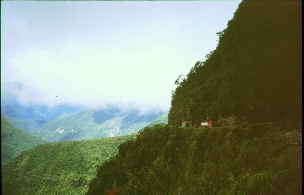straße yungas mehr lkws2005
